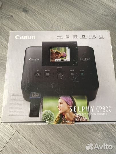 Принтер для фотопечати Canon selphy cp800