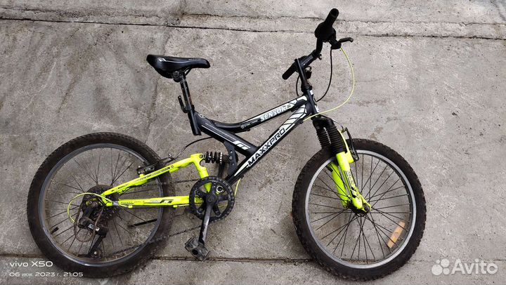 Велосипед детский горный двухподвес, колеса 20