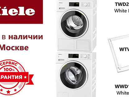 Комплект Колонна Miele стир WWD120WCS + TWD 260WP