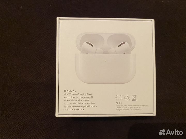 Беспроводные наушники airpods pro