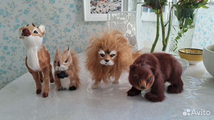 Игрушки фигурки животных