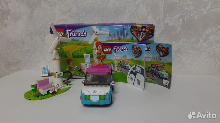 Lego friends 41443 Электромобиль Оливии