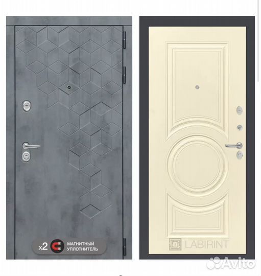 Дверь входная металлическая Бетон