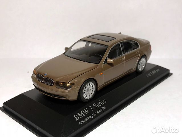 Модель Minichamps 1/43 BMW 7 series (E65)