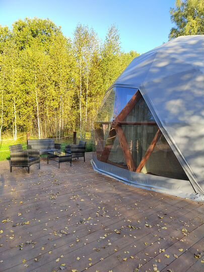 Дом 36 м² на участке 12 га