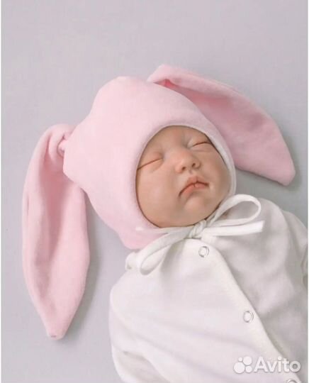Шапочки 2 шт для новорожденного