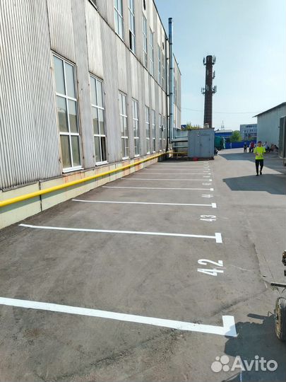 Дорожная разметка, установка знаков, демаркировка