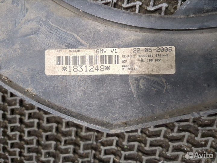 Вентилятор радиатора Renault Trafic, 2006