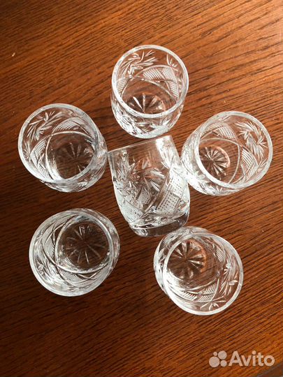 Хрустальные стопки