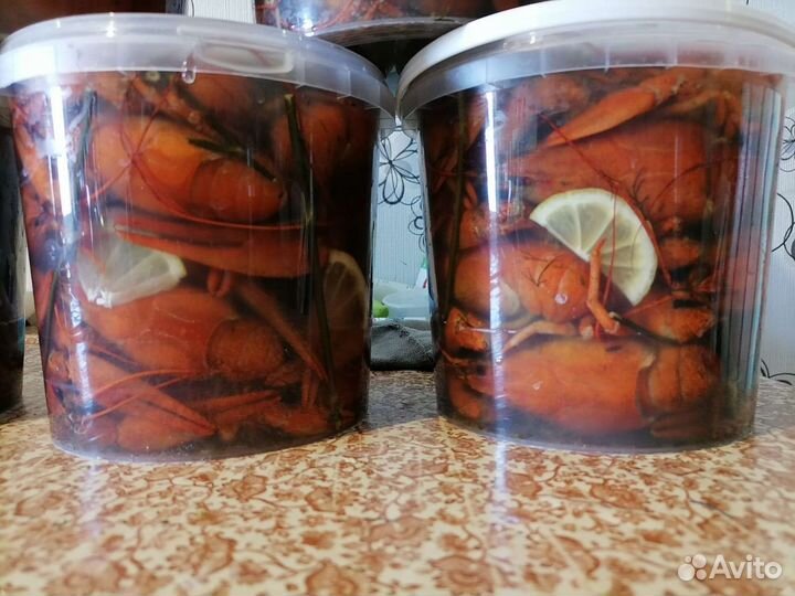 Раки вареные