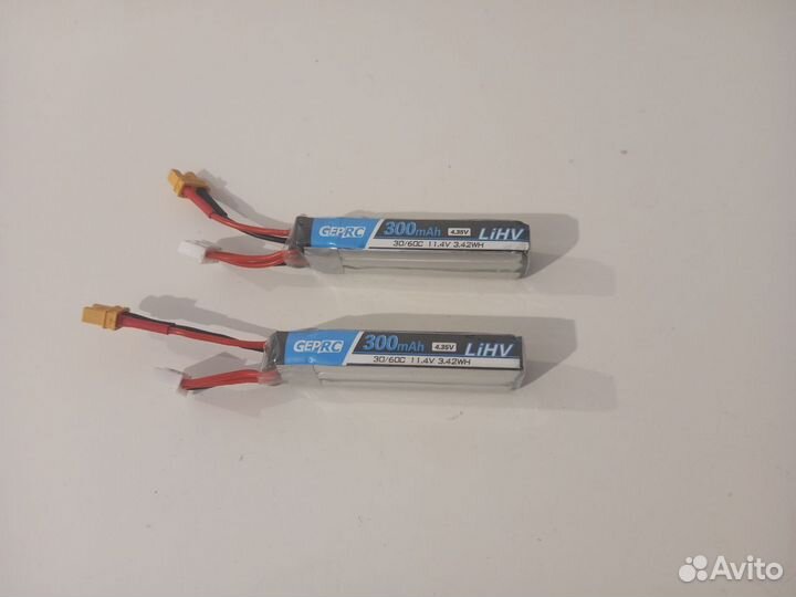 Аккумуляторы geprc 3S 300mAh LiHV новые