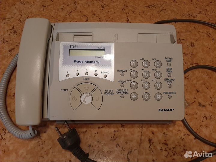 Факс Sharp FO-51
