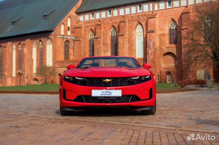 Аренда прокат кабриолета Chevrolet Camaro 2023