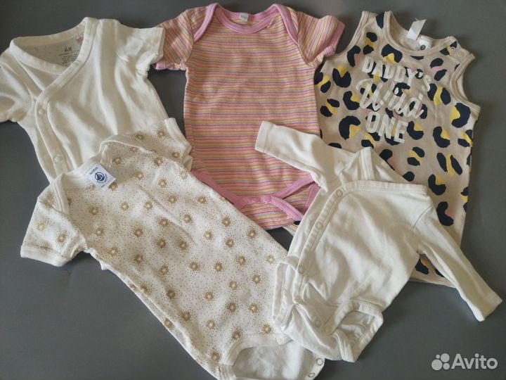 Детские вещи пакетом 0-3 месяца