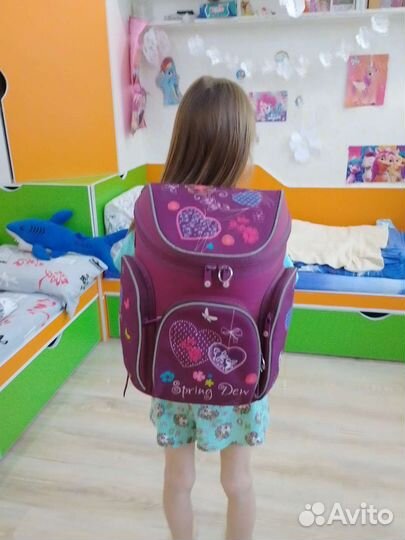 Рюкзак детский для девочки школьный
