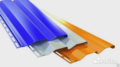 Сайдинг металлический (толщина металла 0.5 мм)