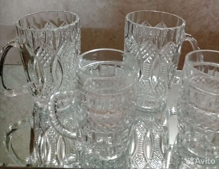 Хрустальные кружки для пива СССР