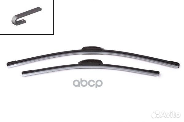 201 692-SX щетки плоск. к-т 600/24'+450/18' кр