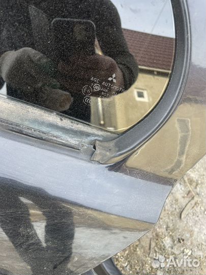 Дверь задняя левая mitsubishi lancer 10