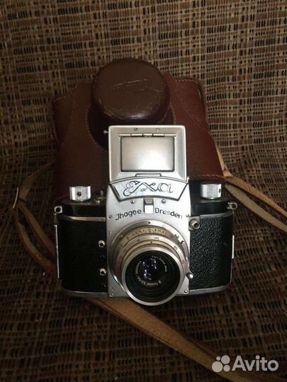 Фотоаппарат плёночный exa jhagee dresden