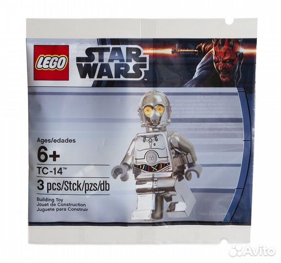 Lego TC-14 polybag 5000063 sw0385 Новый