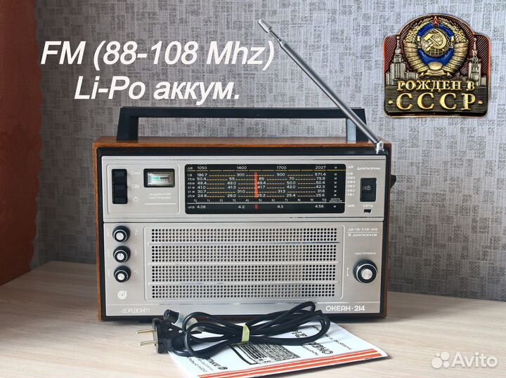 Океан-214 (FM-диапазон, Li-Po аккум, профилактика)