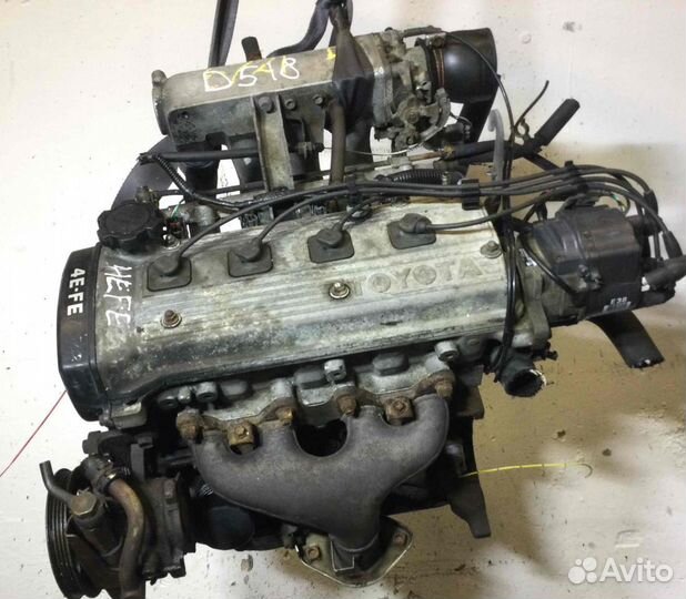 Двигатель Toyota Starlet 4efe 1.4 бензин 1999