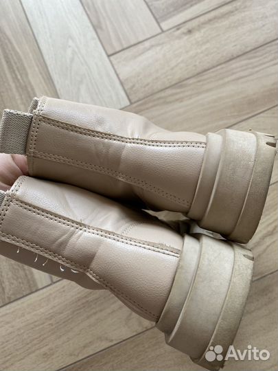 Ботинки zara 31 бежевые