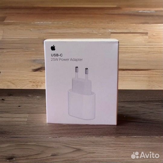 Блок питания для iPhone/Адаптер type-c 25w