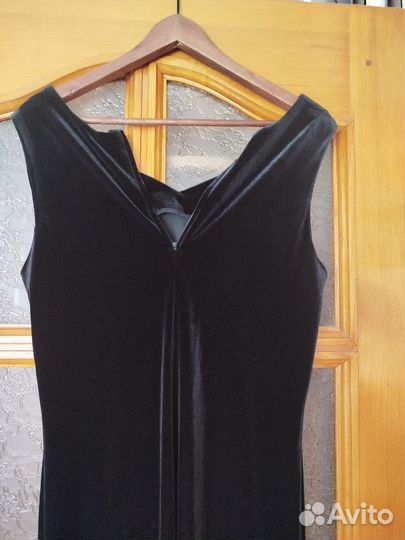 Вечернее платье бархатное 48 размер