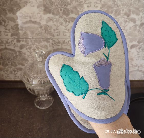 Прихватка и рукавица, для кухни, для горячего