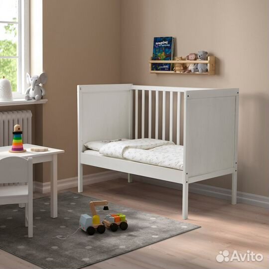 Детская кроватка IKEA сундвик
