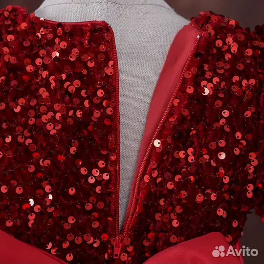 Пышное нарядное платье для девочки 104-122