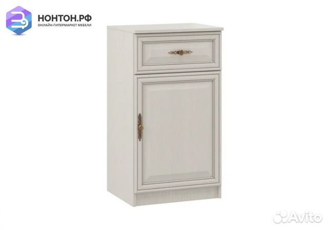 Тумба Габриэлла вудлайн кремовый / сандал белый