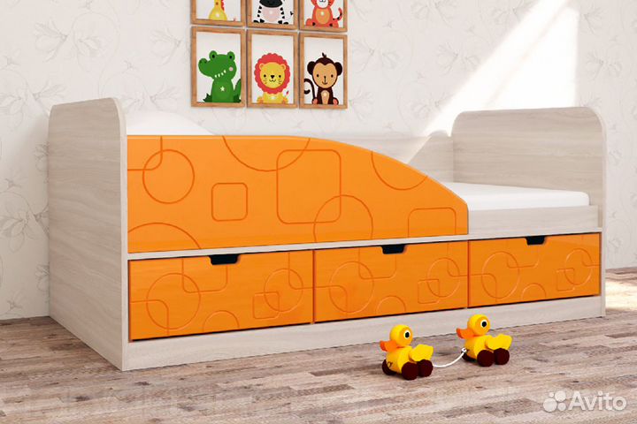 Детская кровать Бриз 1,6