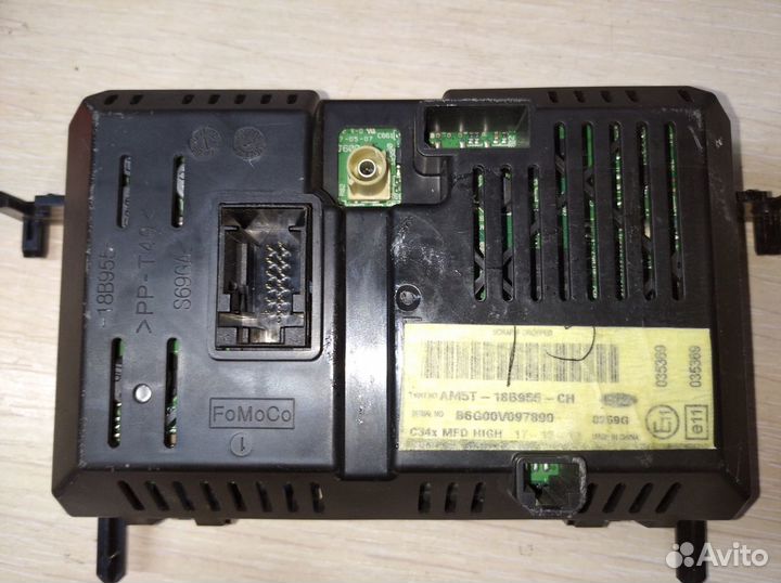 Дисплей информационный ford focus 3 2011