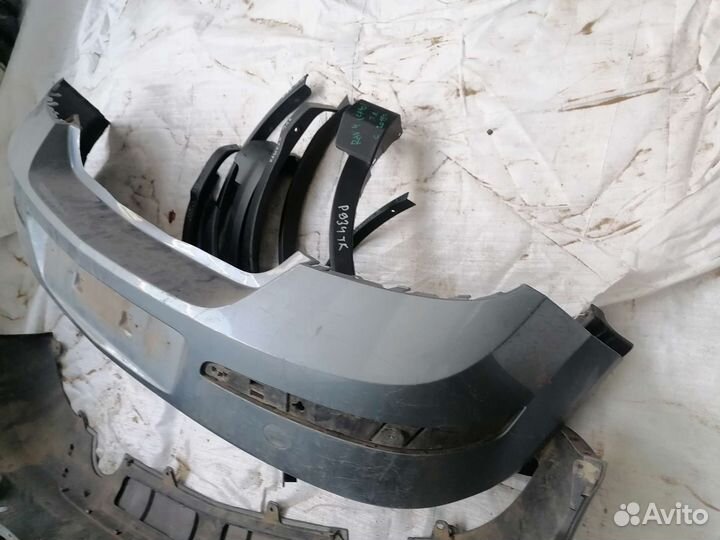 Бампер задний Opel Astra H hatchback 5d черный