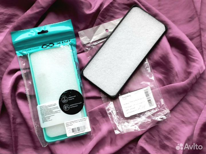 Чехол силиконовый на Samsung A42 новый