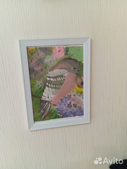 Картины гуашью