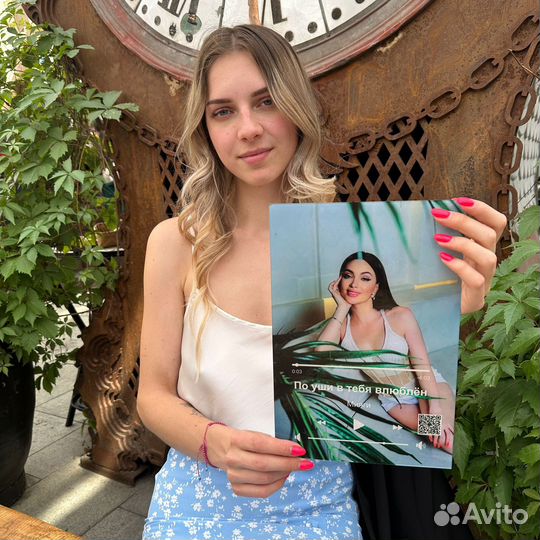 Фоторамка с песней / подарок