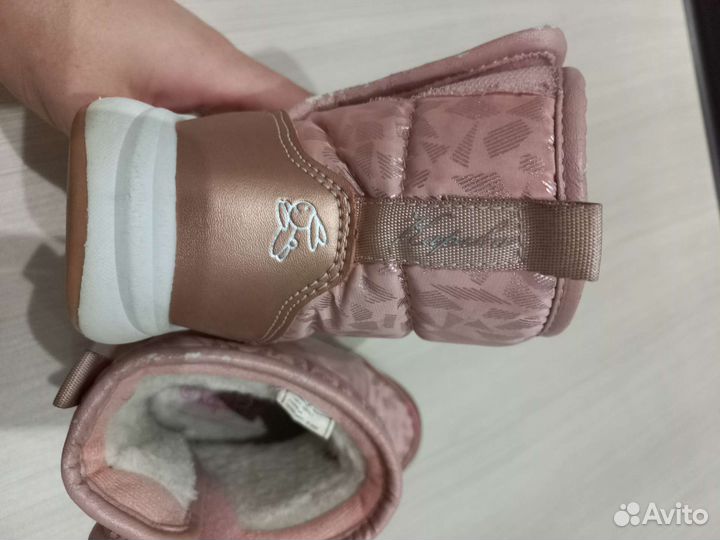 Сапожки для девочки зима