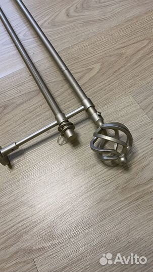 Карниз для штор двухрядный