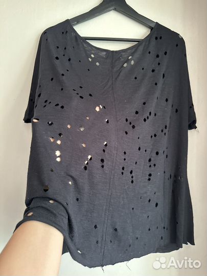 Футболка с разрезами os