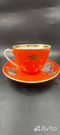 Чайная пара мальва Барановка