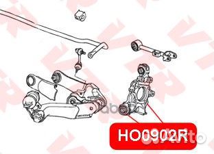 Сайлентблок задней цапфы нижний honda CR-V RE3