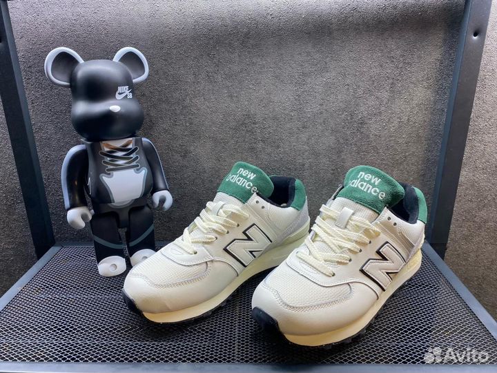 Кроссовки NEW balance NB 574 grass green