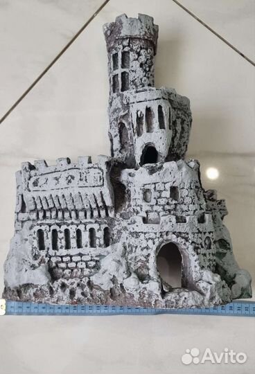 Замок для аквариума декор