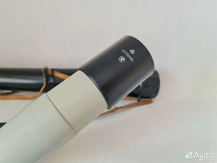 Зрительная труба Ззт 20х50 СССР 1979г (Бежевая)