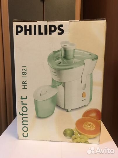 Соковыжималка Philips Comfort HR1821