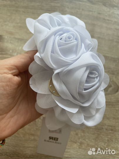 Ободок с цветами